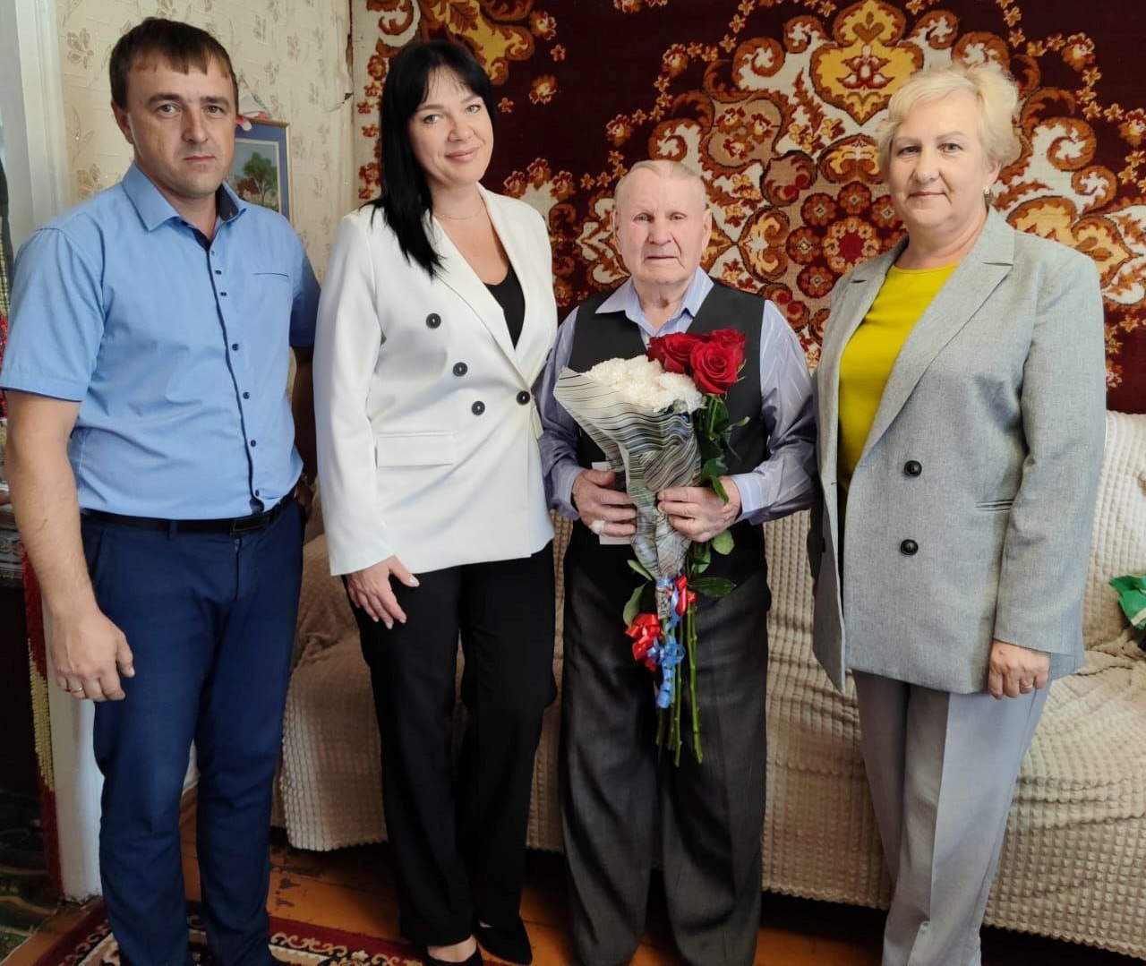 Один из старейших жителей Саратовской области отметил 103-й день рождения